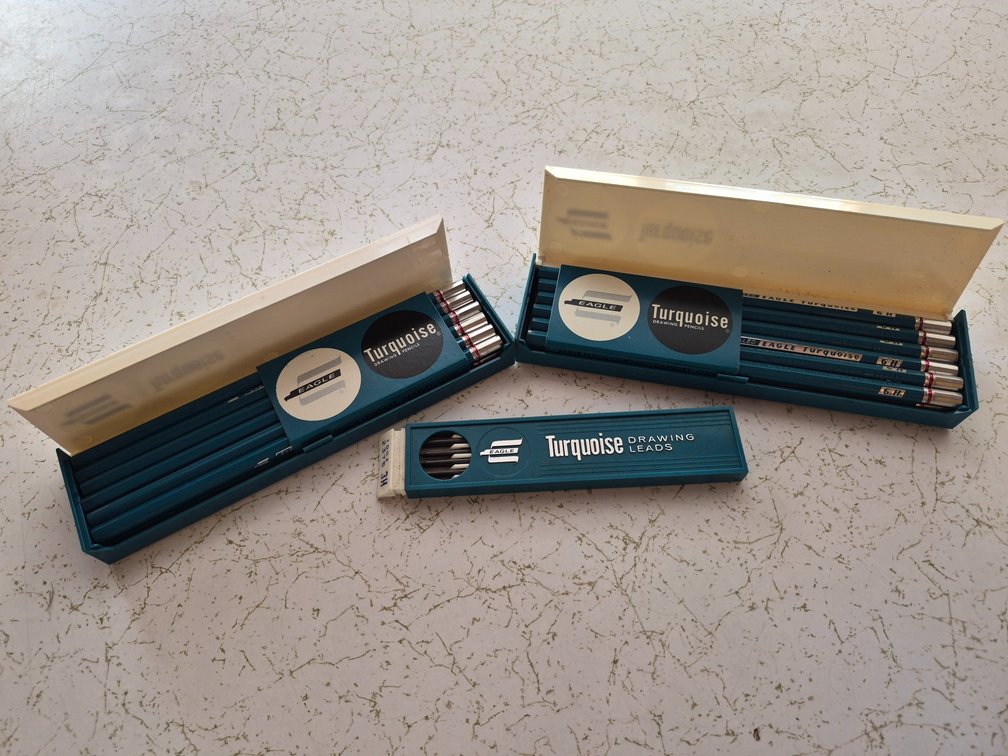 Eagle Turquoise Drawing Pencils and Drawing Leads
