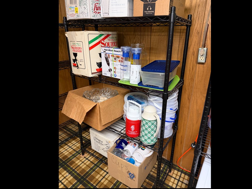 Wire Shelving Unit