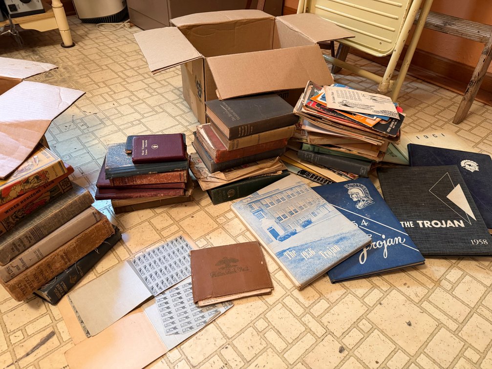Troy Township Yearbooks, Books, Cookbooks, and Ephemera