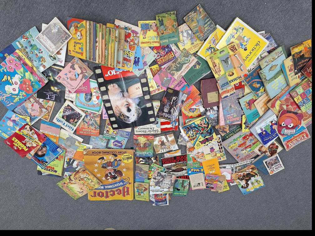 Children's Storybooks, Coloring Books, and Comic Books
