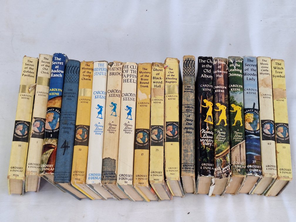 Grosset & Dunlap Nancy Drew Mystery Stories Hardcover Books