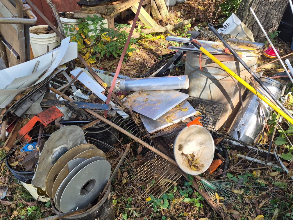 Scrap around the Property