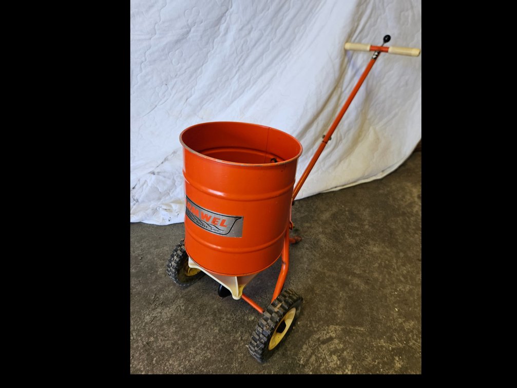 Farm Wel Walk-Behind Broadcast Spreader