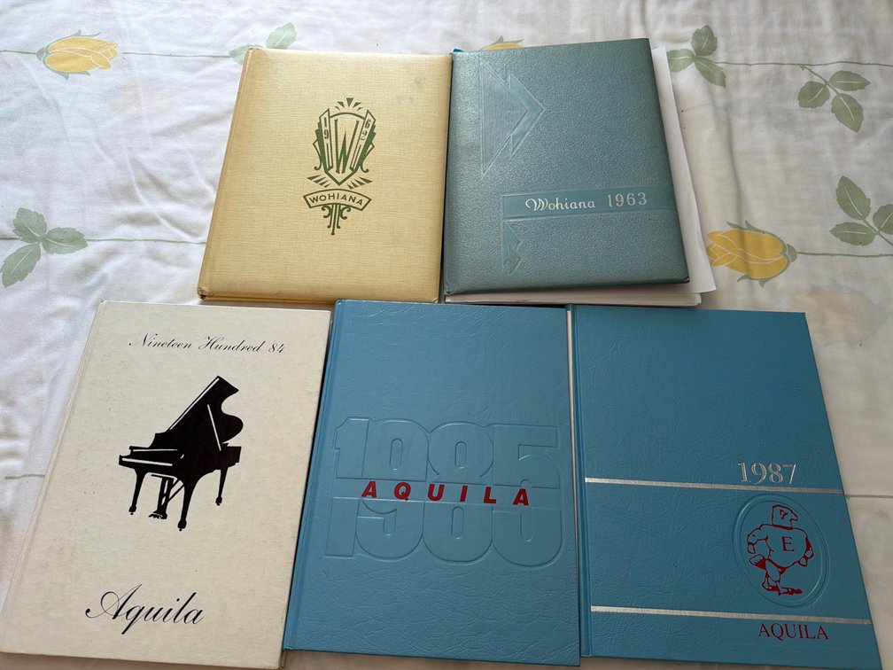 Woodville and Eastwood High School Yearbooks