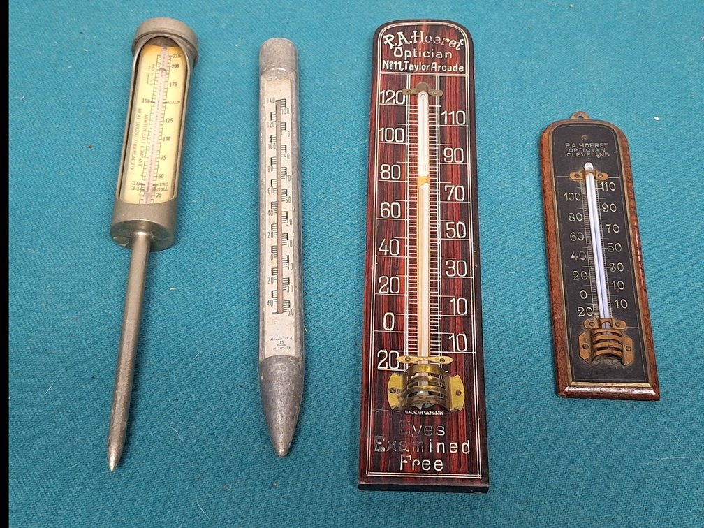 Advertising and Meat Curing Thermometers