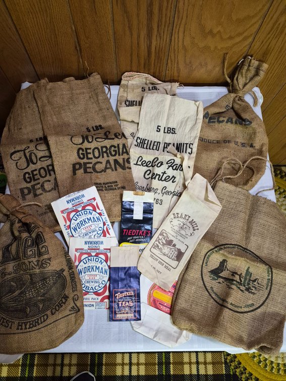 Printed Burlap and Cotton Sacks, Paper Bags, and Packaging