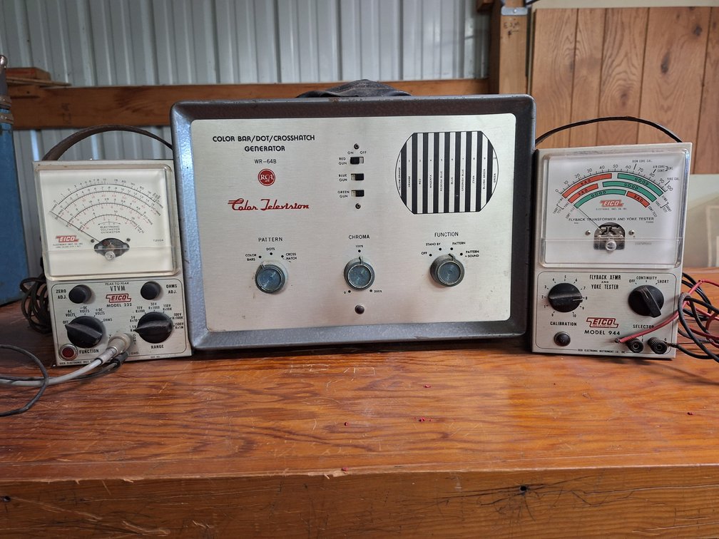 Television Service Electronic Test Instruments
