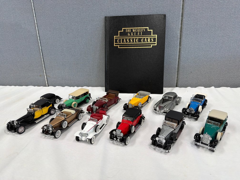 Franklin Mint Precision Models Classic Cars and Album