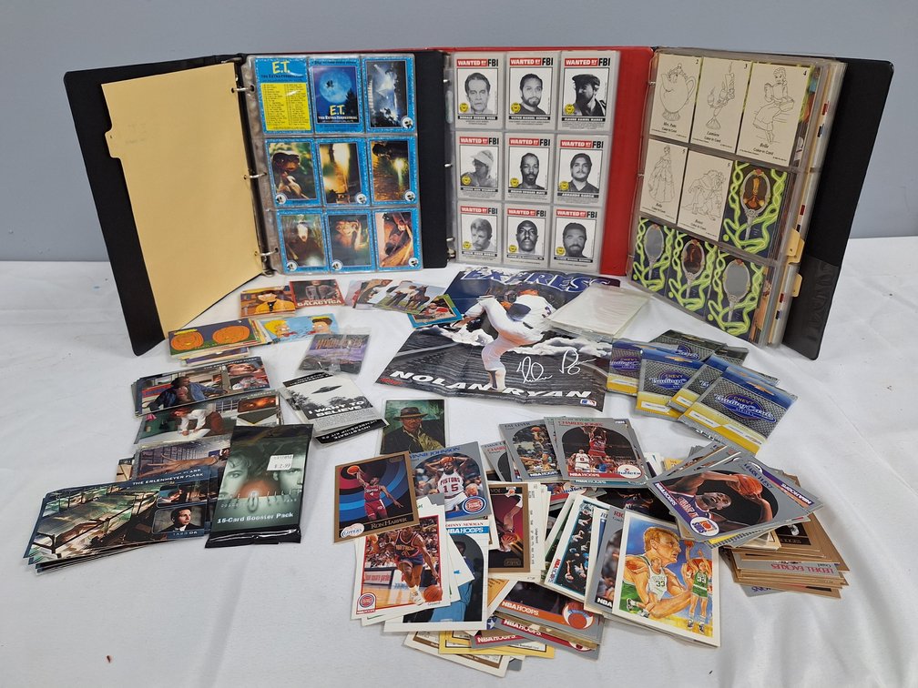 Sports and Entertainment Trading Cards, Binders, and Packs