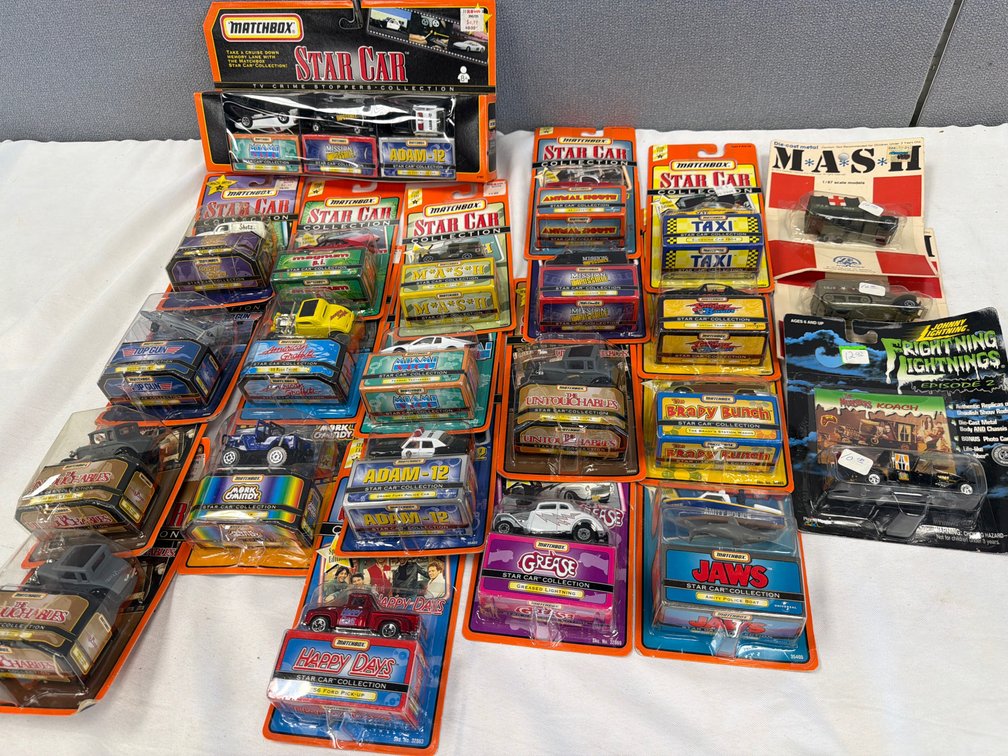 Television and Movie Themed Die-Cast Vehicles