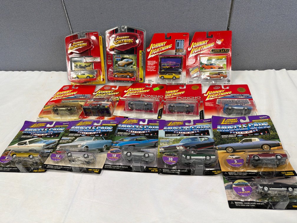 Johnny Lightning Die-Cast Model Muscle Cars