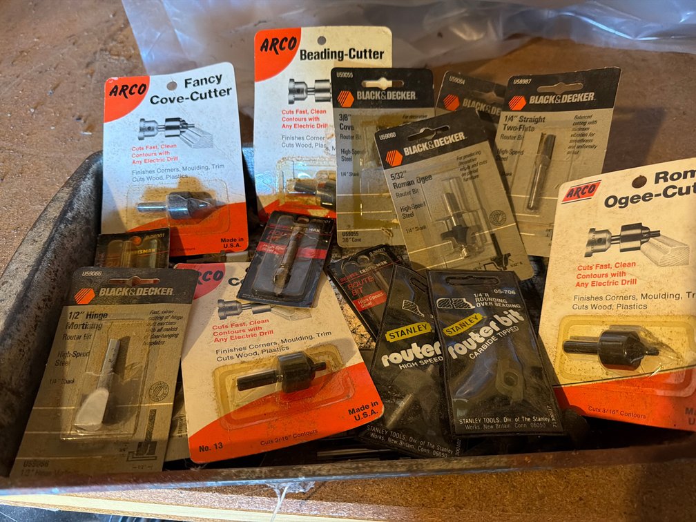 Router Bits and Drill Cutters
