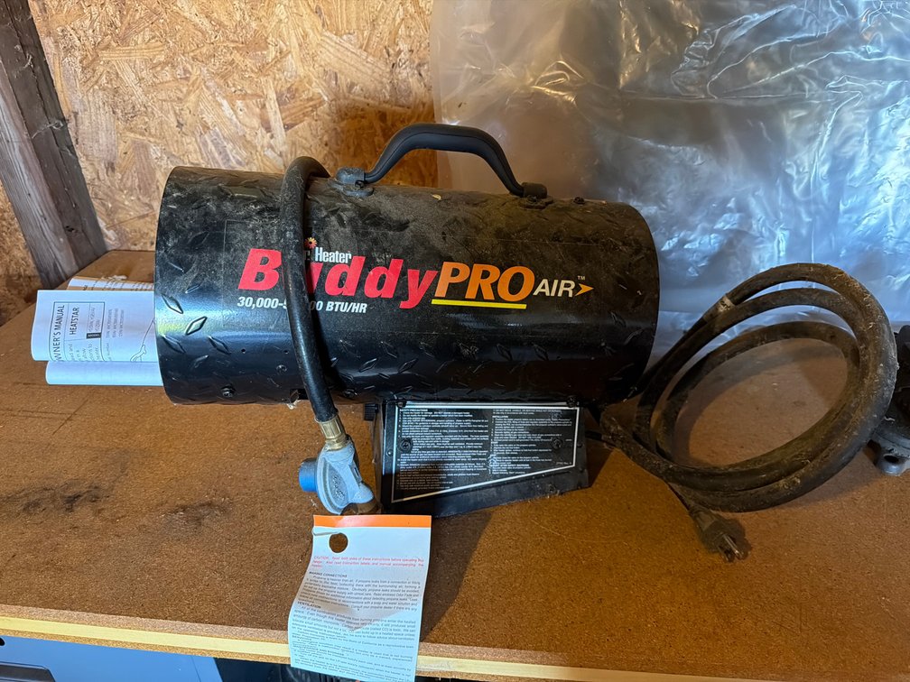 Mr. Heater Buddy PRO AIR Forced Air Propane Heater