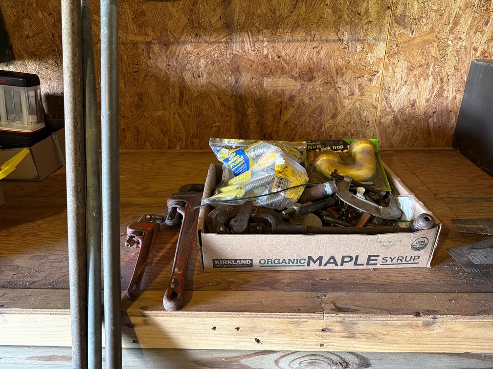 Pipe Wrenches, Gas Connector, and Plumbing Supplies