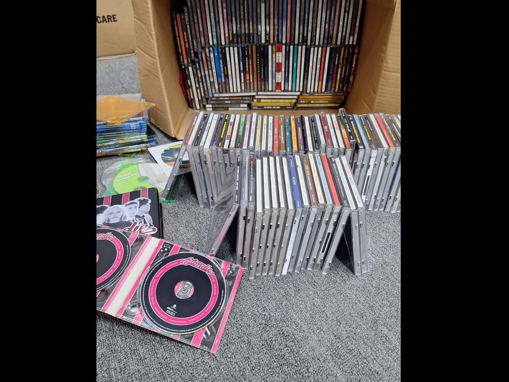 Music Compact Discs, DVD, and Disc Storage Cases