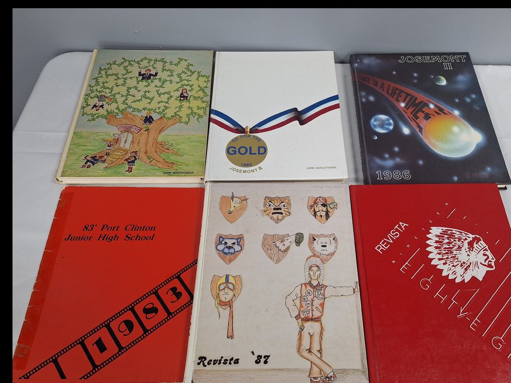Port Clinton and St. Joseph Central Catholic Yearbooks