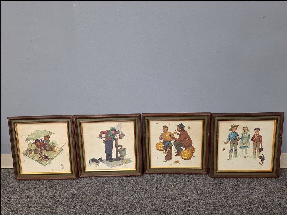 Turner Norman Rockwell  Framed Prints