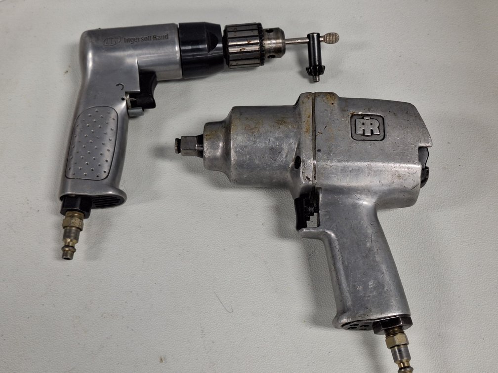Ingersoll-Rand Pneumatic Drill and Impact Wrench