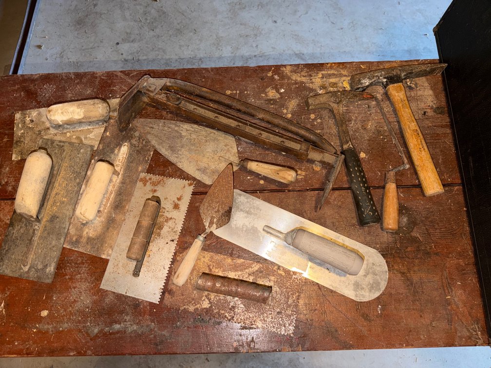Brick Hammers, Trowels, Brick Tongs, and Masonry Hand Tools
