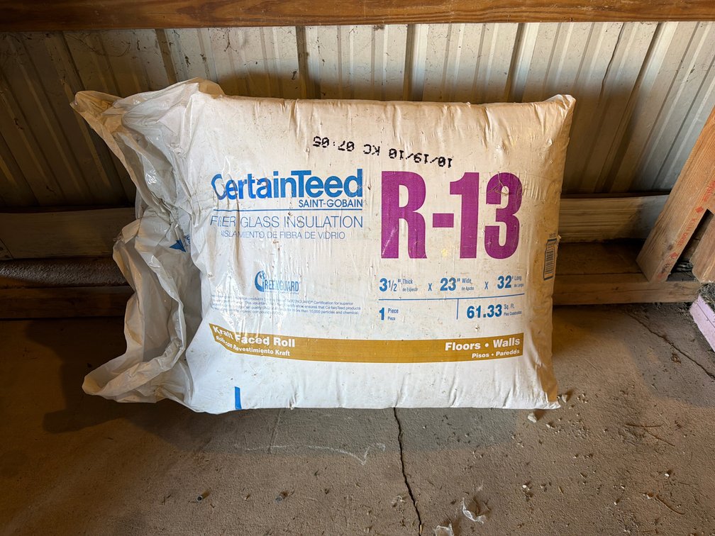 CertainTeed R-13 Kraft-Faced Fiberglass Insulation Roll