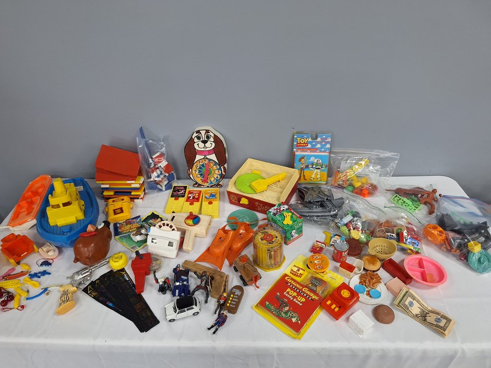 Fisher-Price Toys, View-Master, Action Figures, Games, and More
