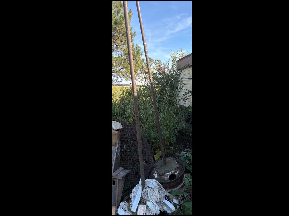 Portable Volleyball Poles with Wheel Bases and Net