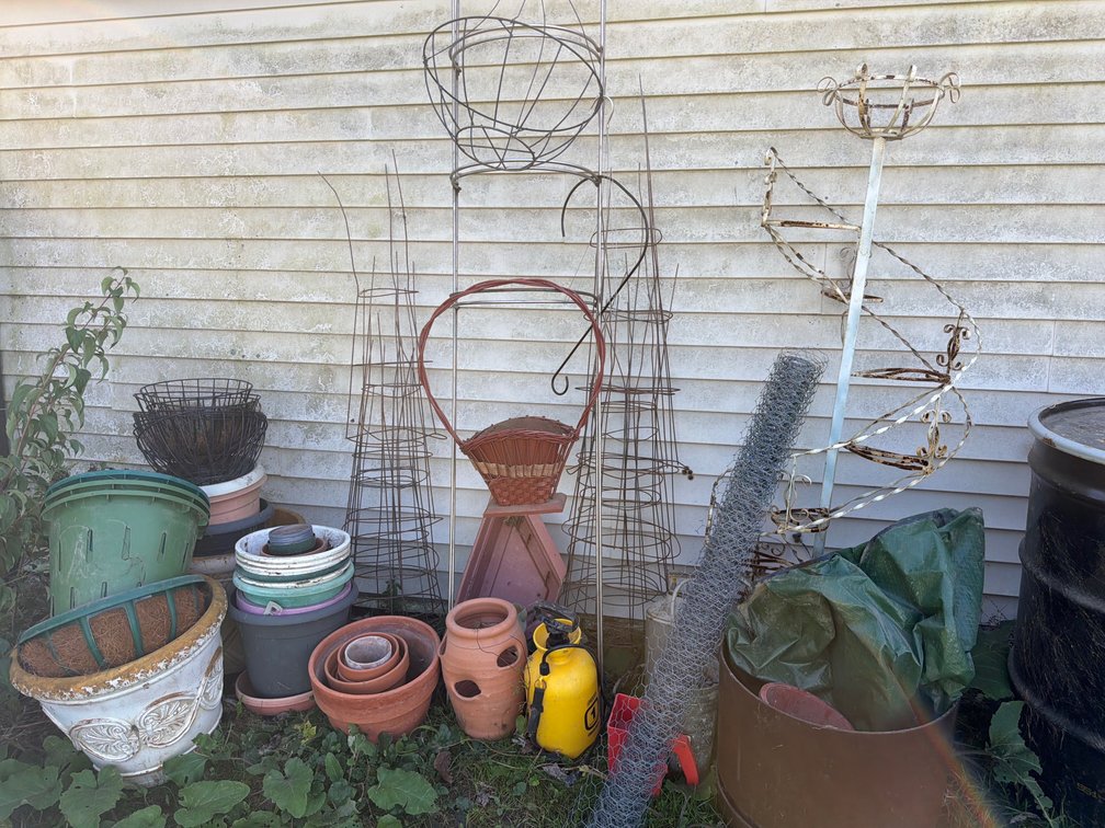 Garden Planters, Plant Stands, Trellises, and More
