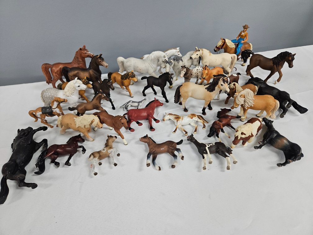 Schleich Model Horse Figurines, Mounted Rider