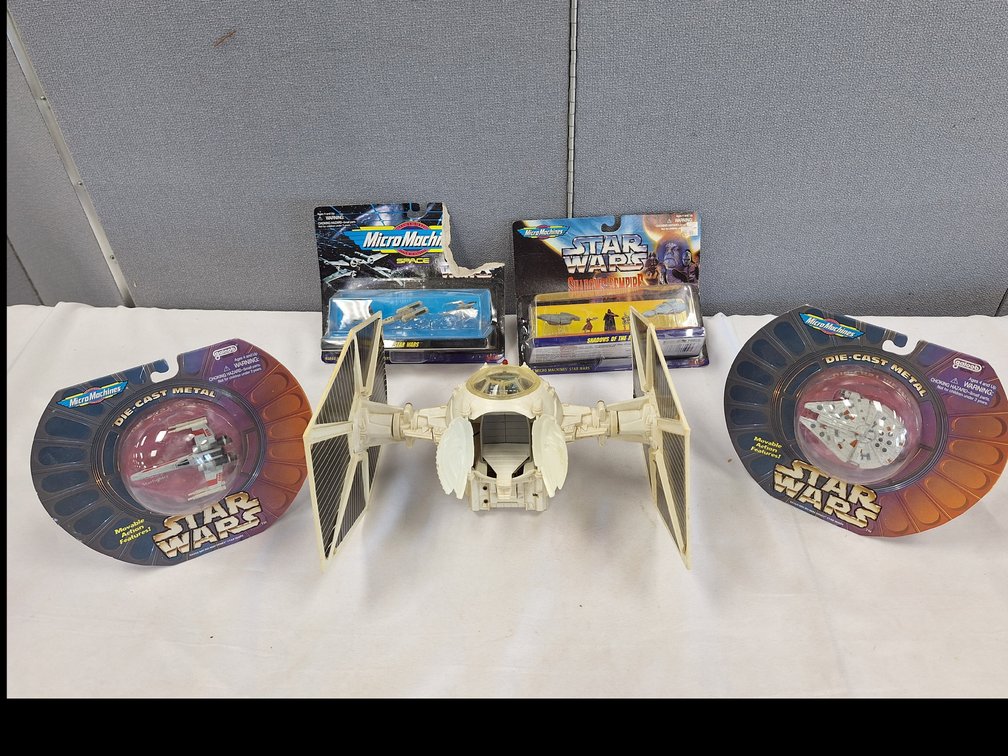Star Wars TIE Fighter Vehicle and Micro Machines Sets
