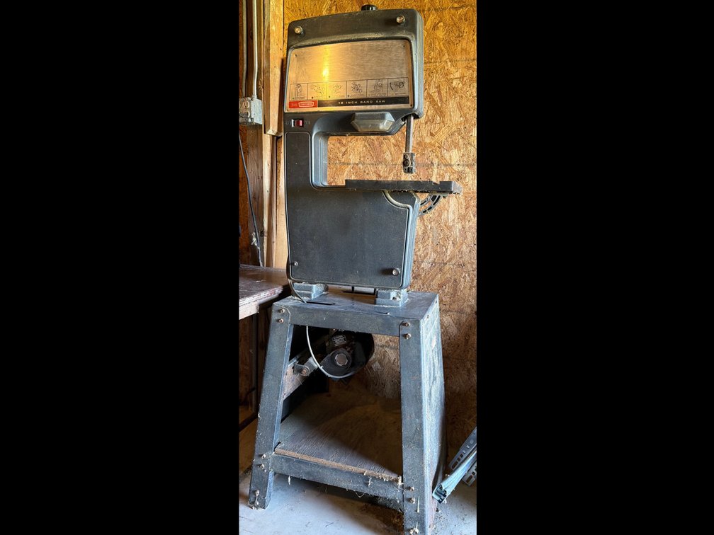 Sears Craftsman 12-Inch Band Saw on Stand
