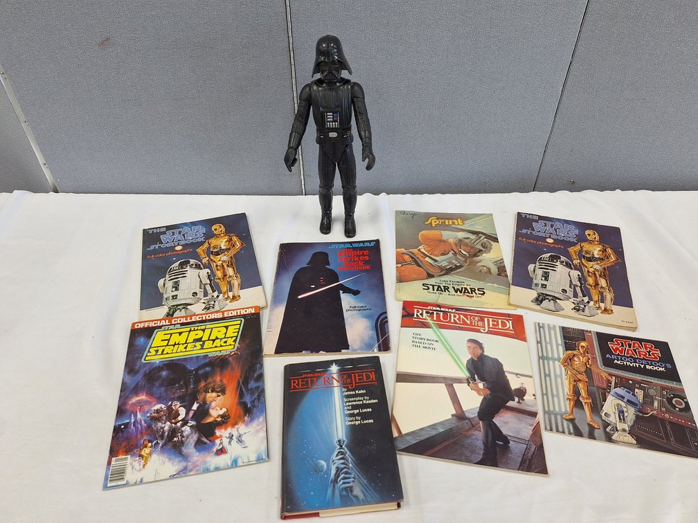 Star Wars Darth Vader Action Figure, Books, and Magazines
