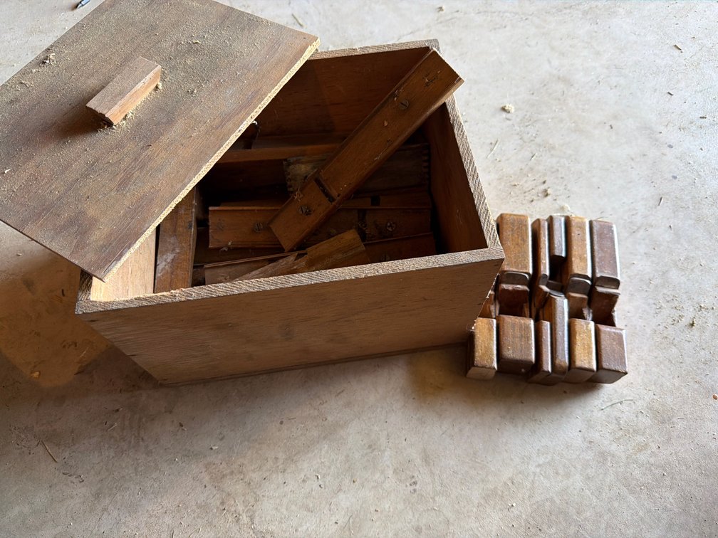 Wooden Molding Planes with Wooden Storage Box