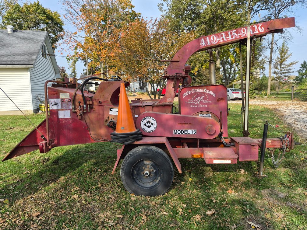 1996 Morbark Model 13 Towable Wood Chipper
