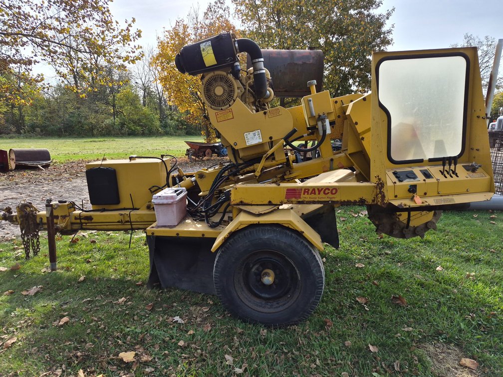 Rayco Towable Stump Grinder with Diesel Engine