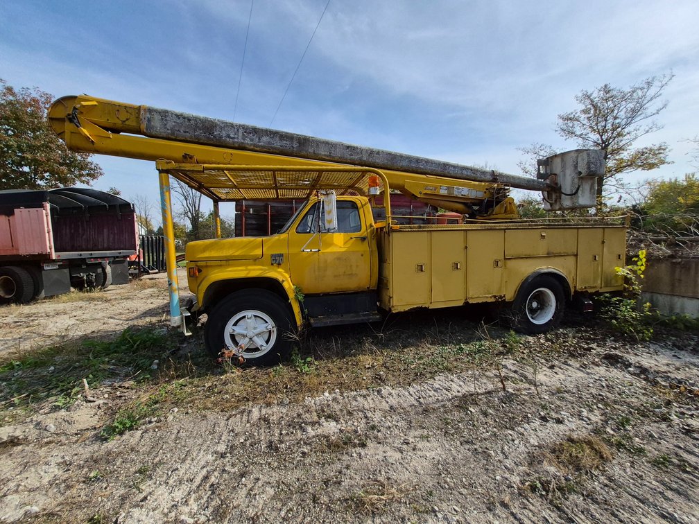 1979 Chevrolet C70 Diesel Utility Bucket Truck