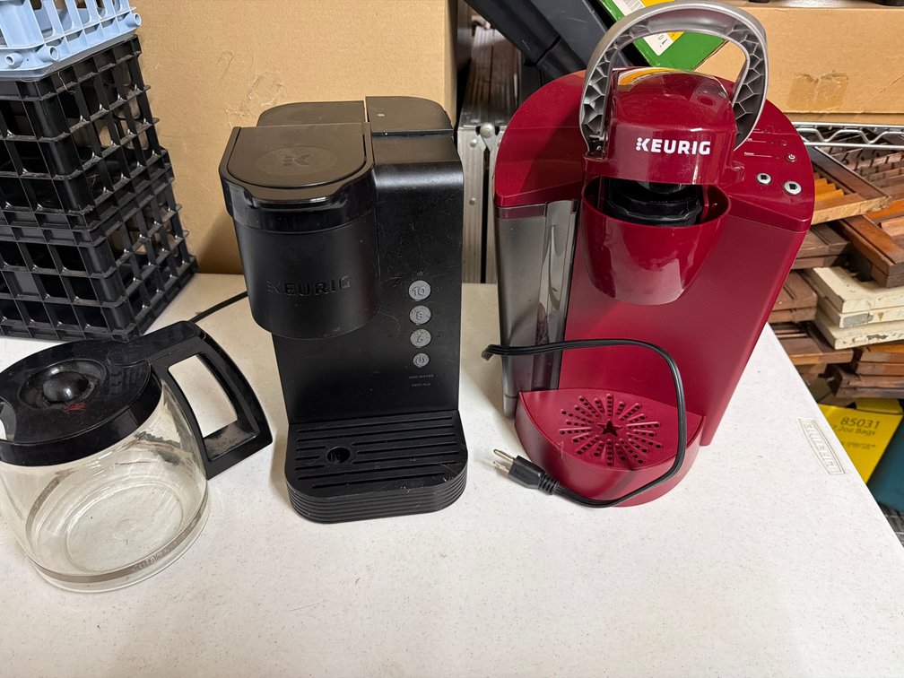 Single-Serve Coffee Makers and Glass Coffee Carafe