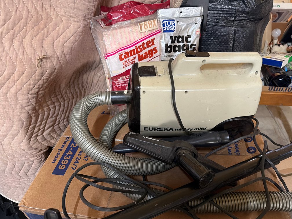 Eureka Mighty Mite Canister Vacuum Cleaner with Bags