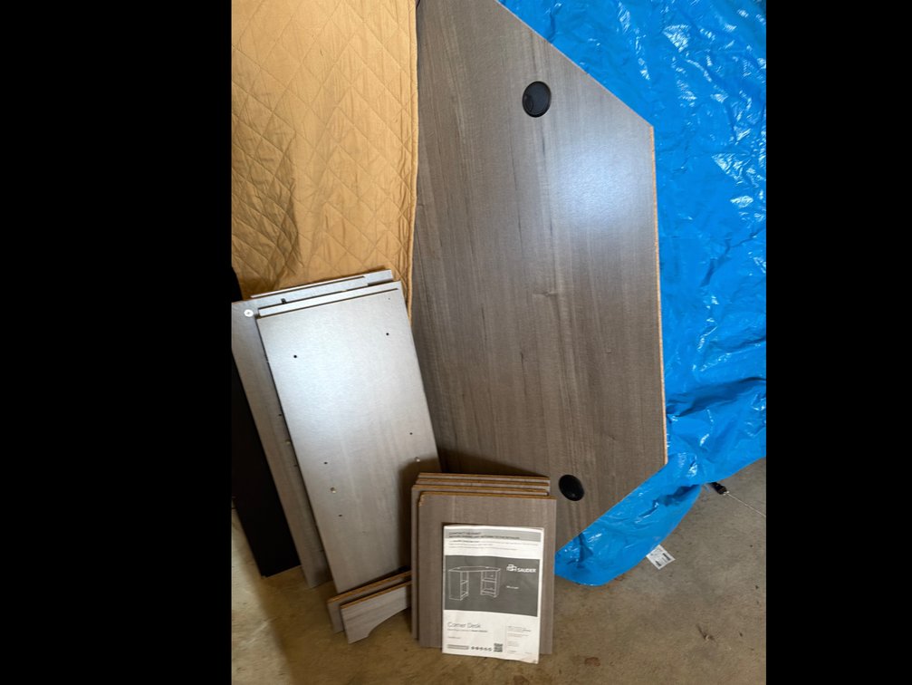 Sauder Beginnings Collection Corner Desk