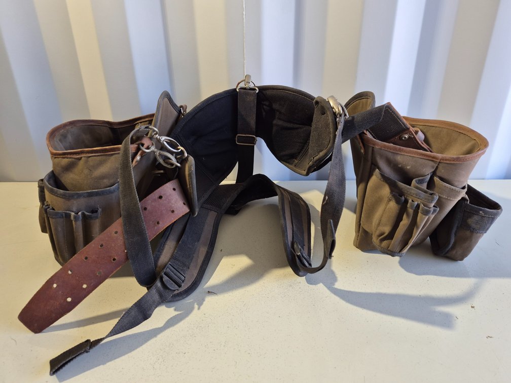 McGuire-Nicholas Canvas and Leather Tool Belt Rig