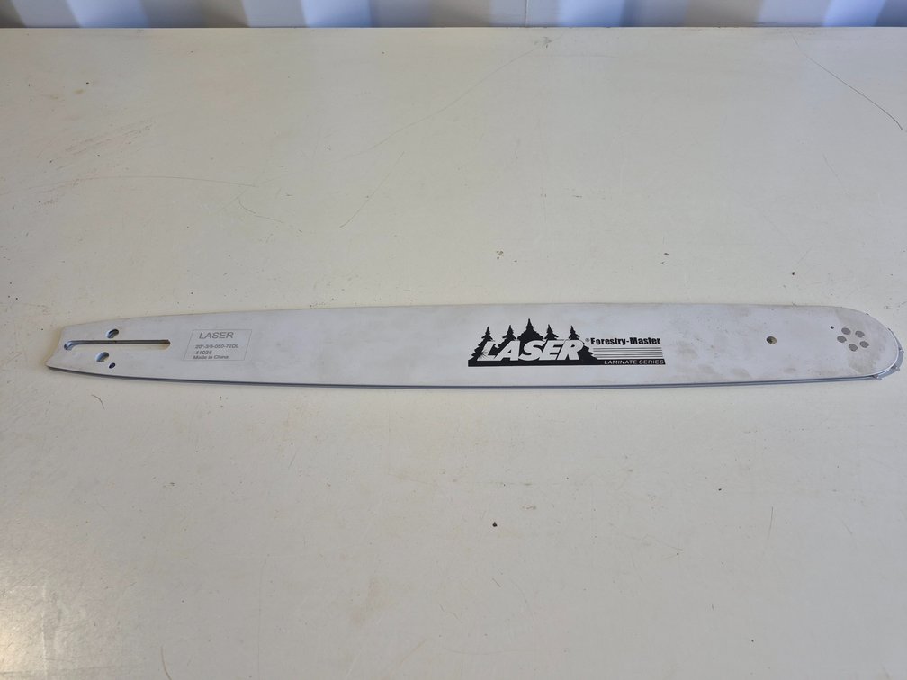 New Laser Forestry-Master 41038 20 in Chainsaw Guide Bar