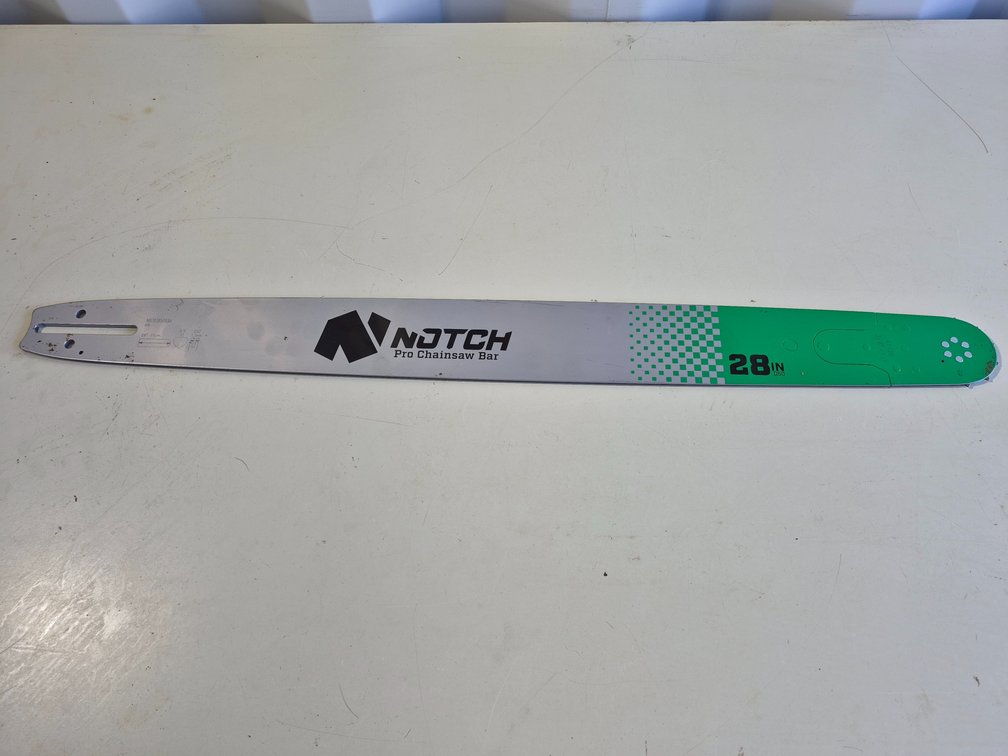 New Notch Pro NB28385093H 28 in Chainsaw Guide Bar
