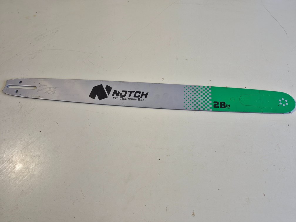 New Notch Pro NB28385093H 28 in Chainsaw Guide Bar