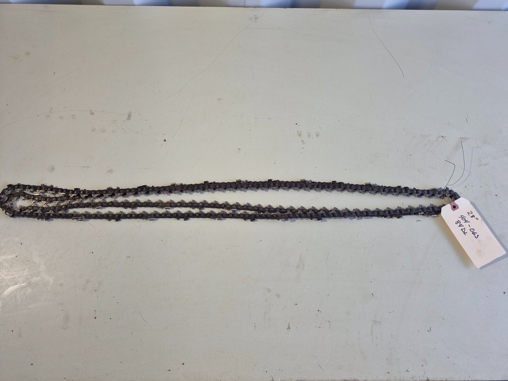 28" Metal Chainsaw Chains