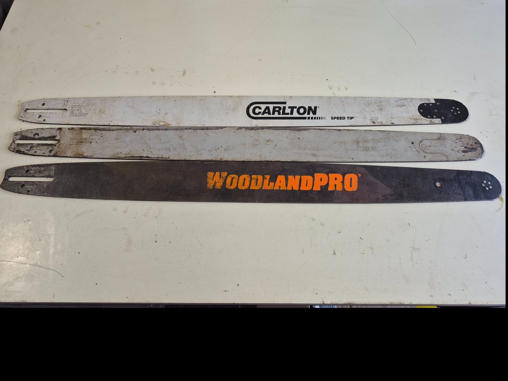 36 in Chainsaw Guide Bars with Sprocket Noses