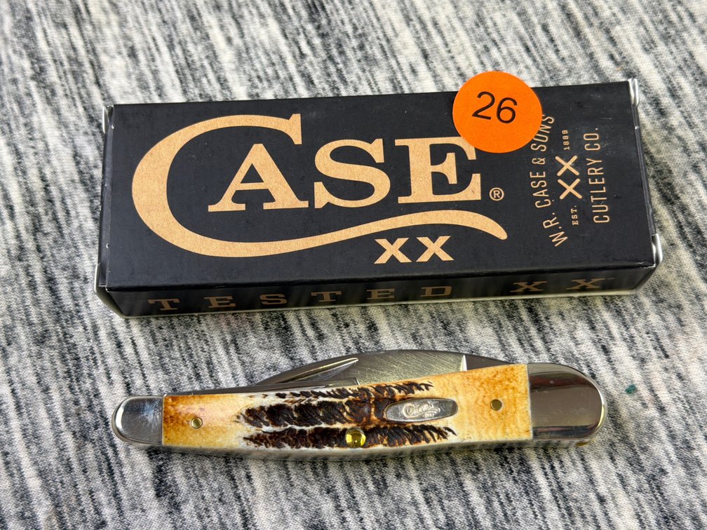 CASE XX 6.5 BONESTAG SEAHORSE WHITTLER KNIFE