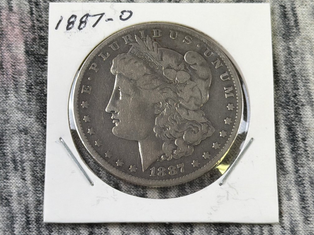1887 O MORGAN SILVER DOLLAR