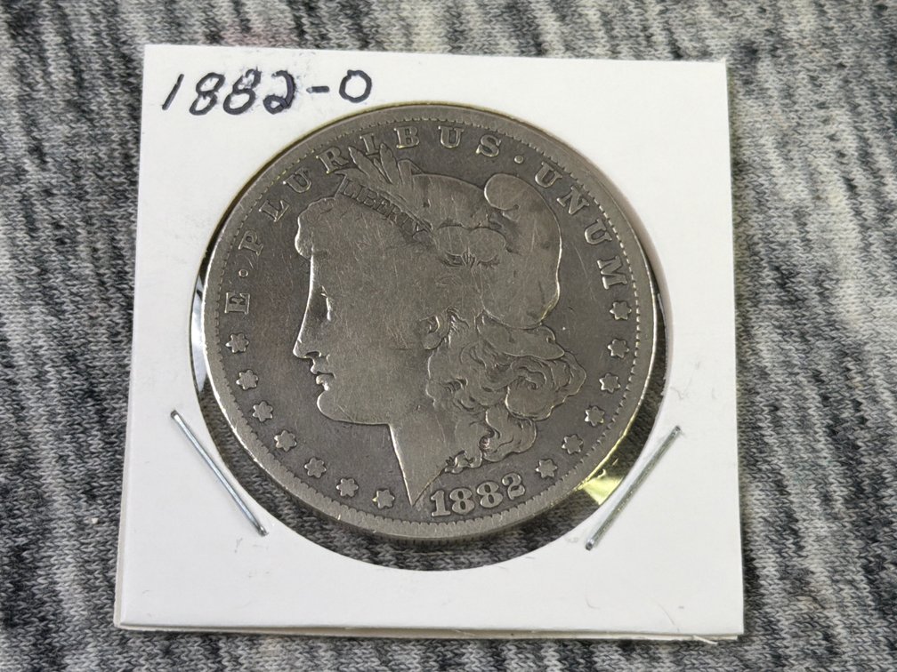 1882 O MORGAN SILVER DOLLAR