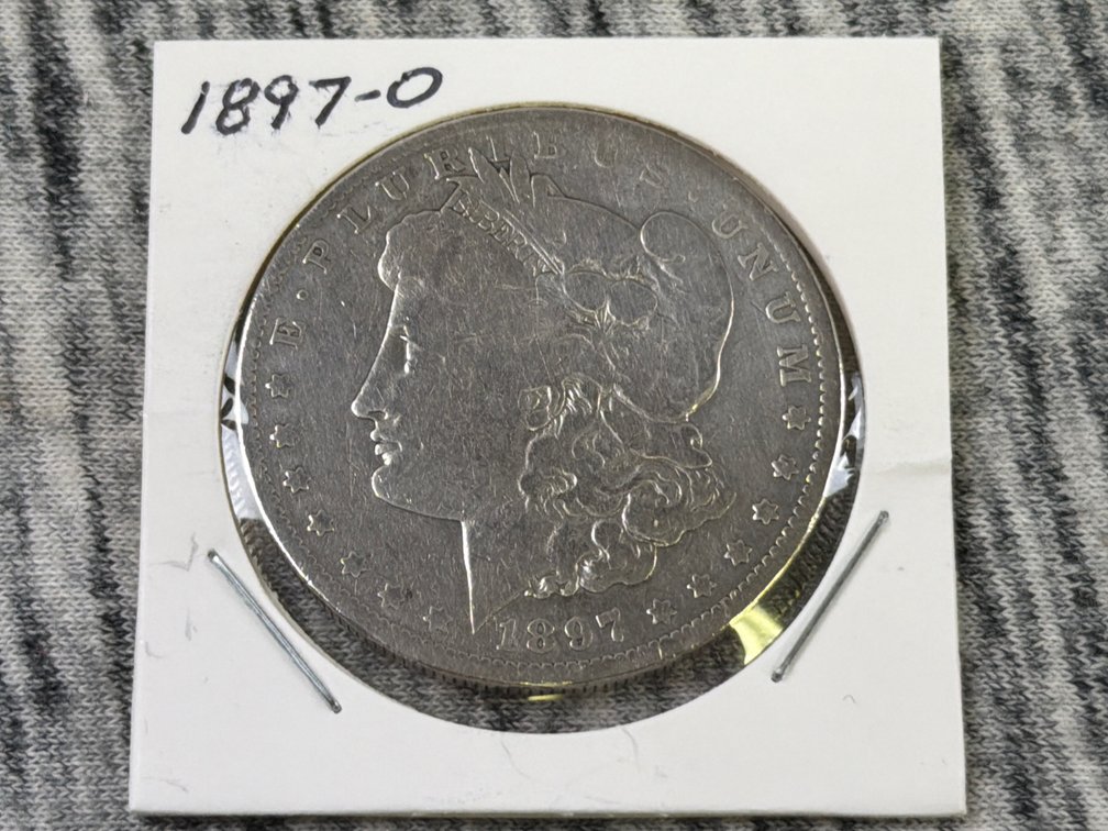 1897 O MORGAN SILVER DOLLAR
