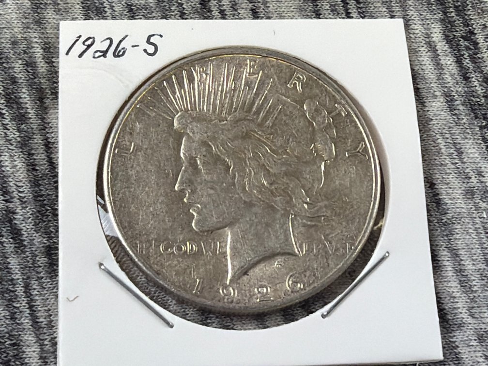 1926 S PEACE DOLLAR