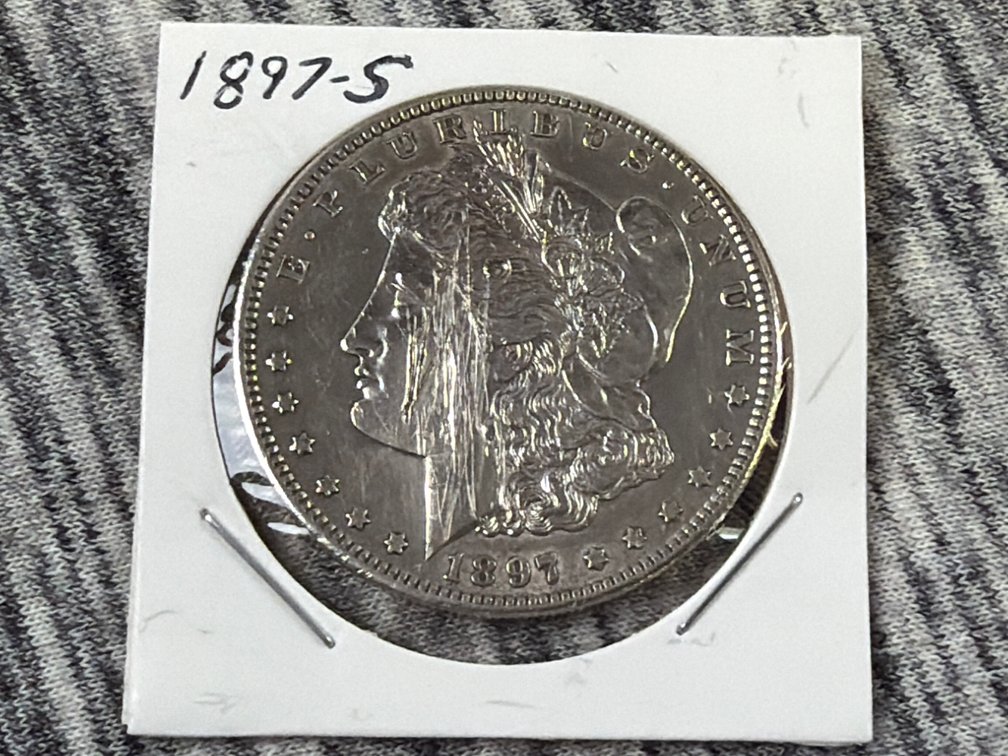 1897 S MORGAN SILVER DOLLAR